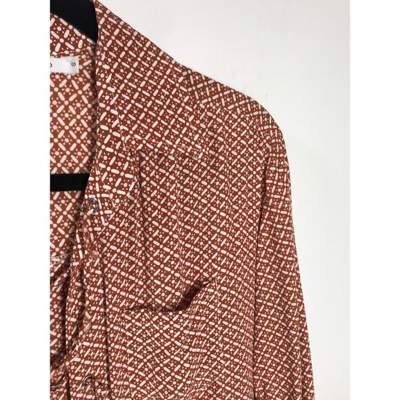 Faithfull the Brand Tunic Mini Tie Lace Up Womens Boho Earthy Spring Summer - Picture 4 of 11